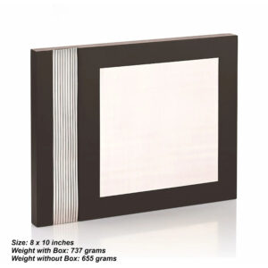 Silver Premium Wood Trophy with Box