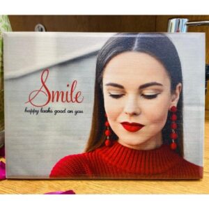 Wooden UV Printed Photo Frame (6X8 INCH)