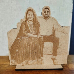 Personalized Wooden Photo Cutout Plaque