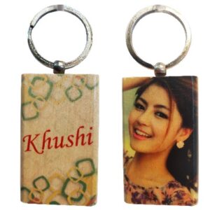 LONG WOODEN KEY-CHAIN