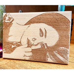 WOODEN PLAQUE (5X7 INCH) (ENGRAVING)