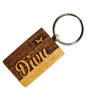WOODEN KEY CHAIN (WK8)