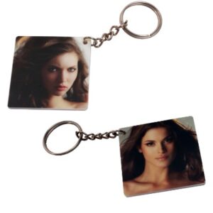 ACRYLIC SQAUARE KEY CHAIN